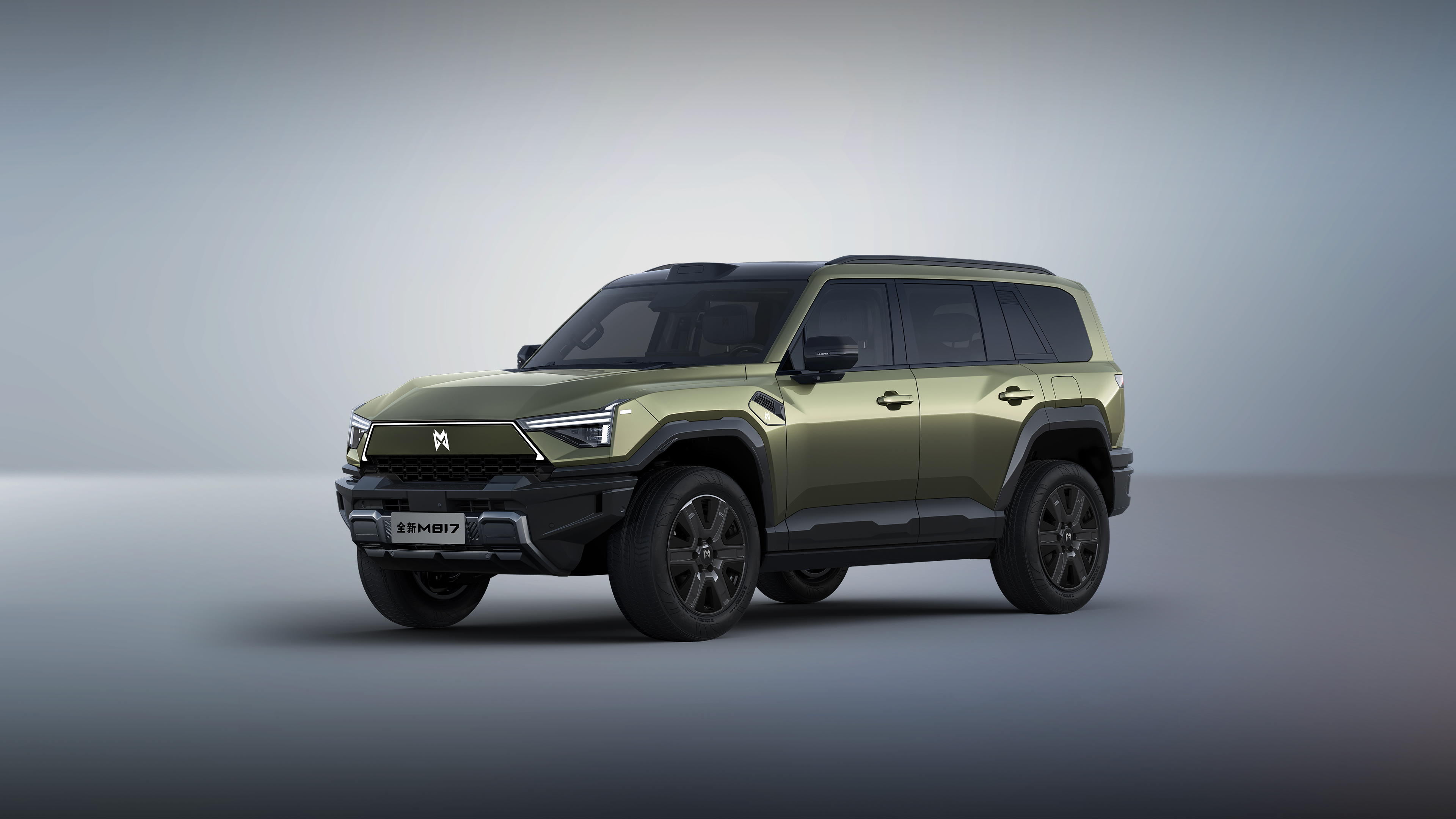 M-Hero 817, зеленый кузов